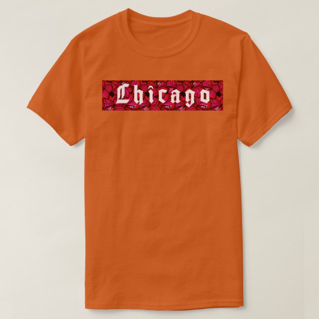 Chicago Flower TShirt (Design Front)