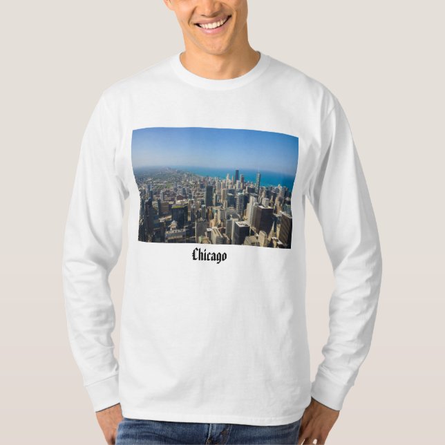 Chicago From Above T-Shirt (Front)