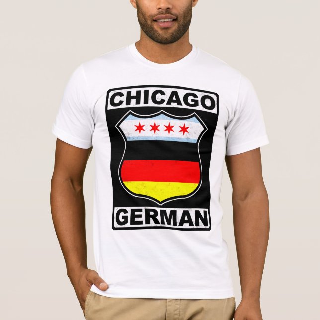 Chicago German American T-Shirt (Front)