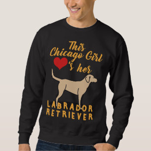 Chicago Girl Lab Fitted Scoop Sweatshirt