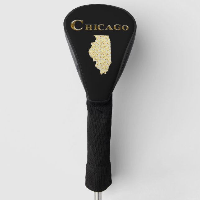 CHICAGO GOLF HEAD COVER (Front)