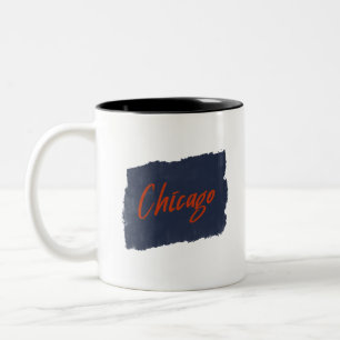 Chicago Handwritten Typography Coffee Mug