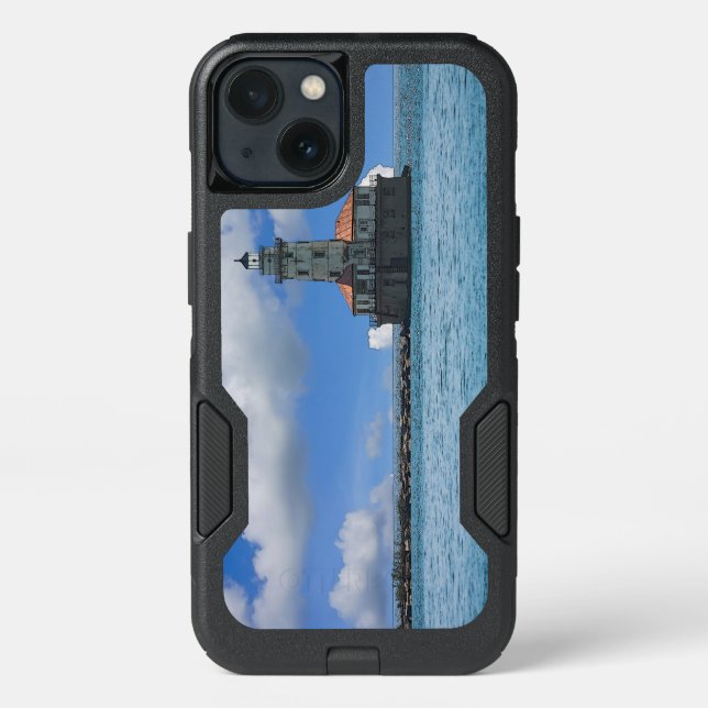 Chicago Harbor Lighthouse Painterly OtterBox Samsu iPhone Case (Back)