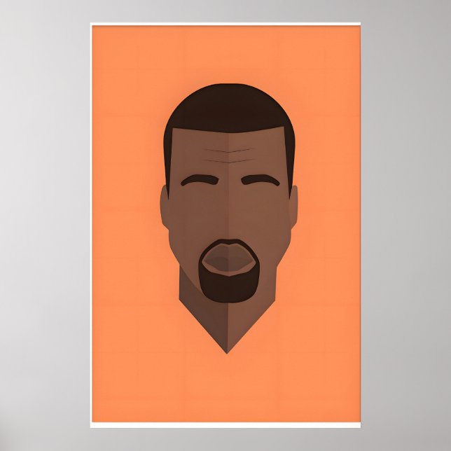 Chicago Hip Hop Inspired Original Icon Design Poster (Front)