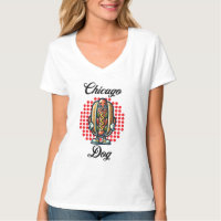 Chicago Hot dog Retro Pop Art