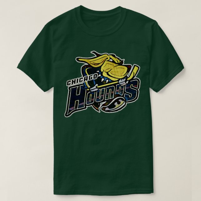 Chicago Hounds Hockey T-Shirt (Design Front)