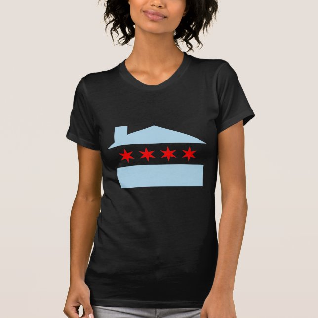 Chicago House Flag T-Shirt (Front)