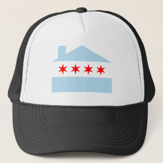 Chicago House Flag Trucker Hat
