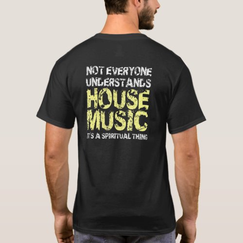 Chicago House Music DJ Vintage Rave T_Shirt