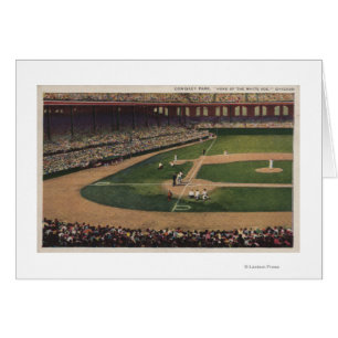 Chicago, IL - Comiskey Park, Home Plate, Basebal Cards
