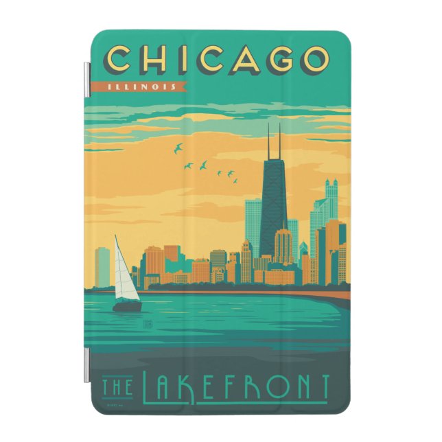 Chicago, IL - Enjoy the Lakefront iPad Mini Cover (Front)