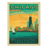 Chicago, IL - Enjoy the Lakefront Postcard