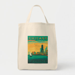 Chicago, IL - Enjoy the Lakefront Tote Bag