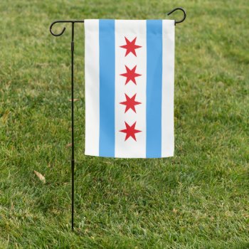 Chicago  Il Garden Flag by SuperFlagShop at Zazzle