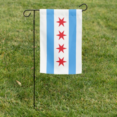 CHICAGO IL GARDEN FLAG
