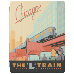 Chicago, IL - 'L' Train iPad Smart Cover