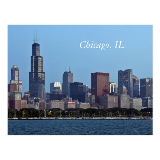 Chicago, IL Postcard | Zazzle.com