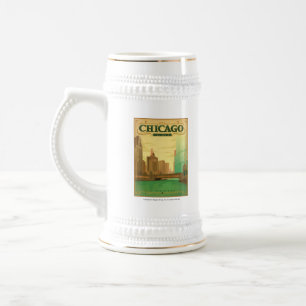 Chicago, IL - St. Patrick's Day Beer Stein