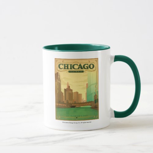 Chicago IL _ St Patricks Day Mug