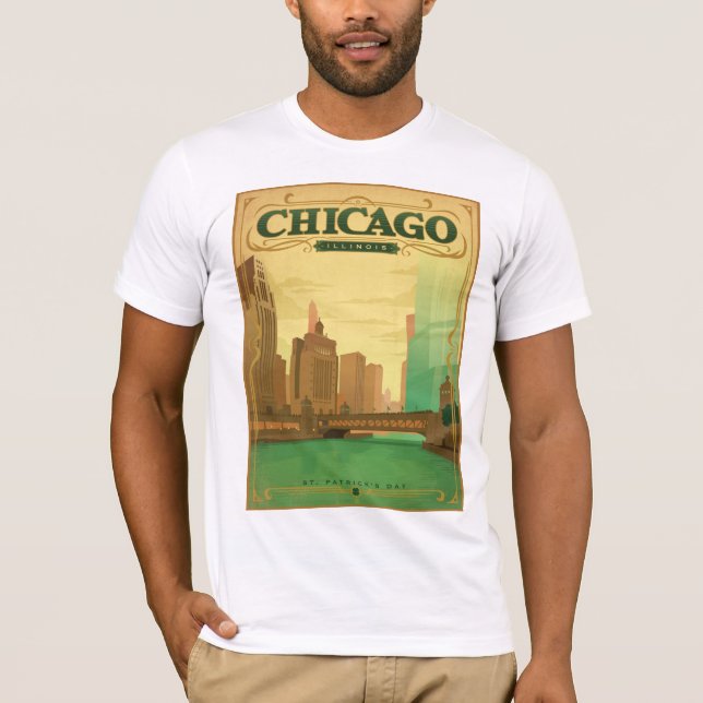 Chicago, IL - St. Patrick's Day T-Shirt (Front)