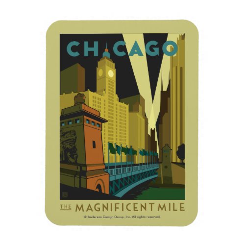 Chicago IL _ The Magnificent Mile Magnet
