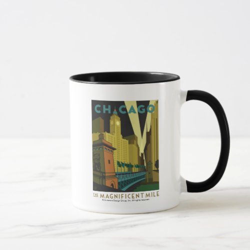 Chicago IL _ The Magnificent Mile Mug