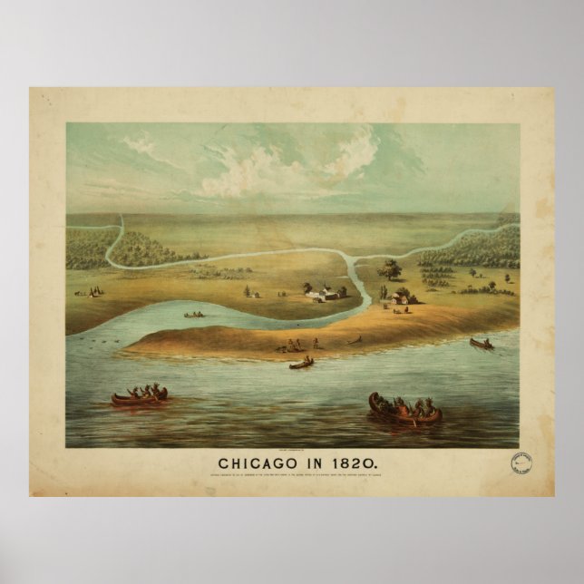 Chicago, Illinois (1820) Poster (Front)
