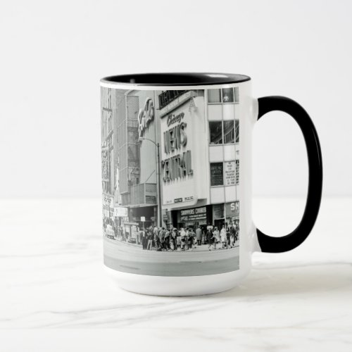 Chicago Illinois 1960s Oriental Theater Street Mug