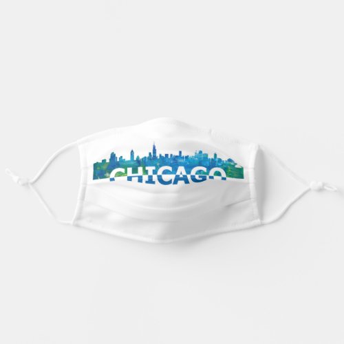 Chicago Illinois Adult Cloth Face Mask