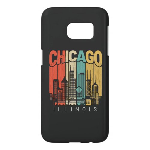 Chicago Illinois Samsung Galaxy S7 Case