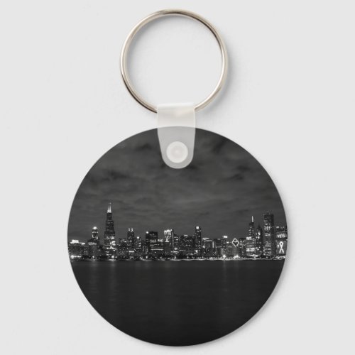 Chicago Illinois City   Keychain