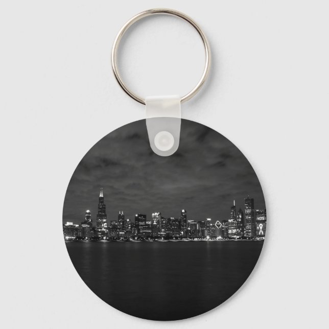 Chicago Illinois City   Keychain (Front)