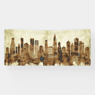 Chicago Illinois Cityscape Banner