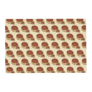 Chicago Illinois Deep Dish Pepperoni Pizza Pie Placemat