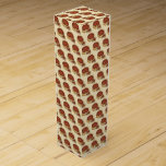 Chicago Illinois Deep Dish Pepperoni Pizza Pie Wine Box<br><div class="desc">Design features an original marker illustration of delicious Chicago-style deep dish pizza topped with cheese and pepperoni. Ideal for a pizza party, pizzeria, Italian restaurant, food festival, or other pizza related event. This pizza themed design is also available on other products. Don't see what you're looking for? Contact Rebecca to...</div>