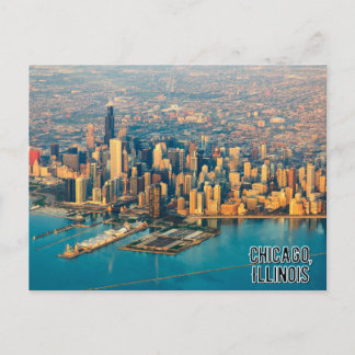 Chicago Illinois Downtown Postcard