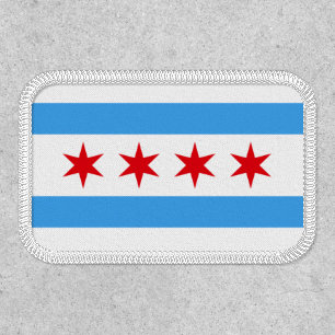 Chicago Illinois Flag Patch