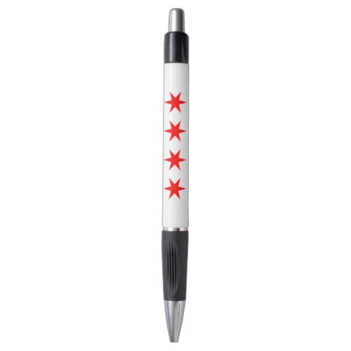 Chicago Illinois flag Pen