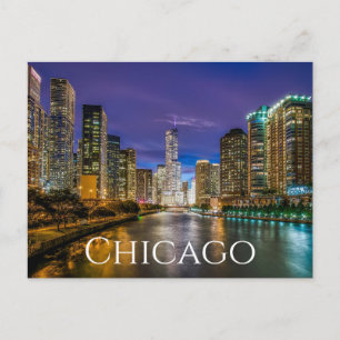 Chicago Illinois ( IL ) United States, America USA Postcard