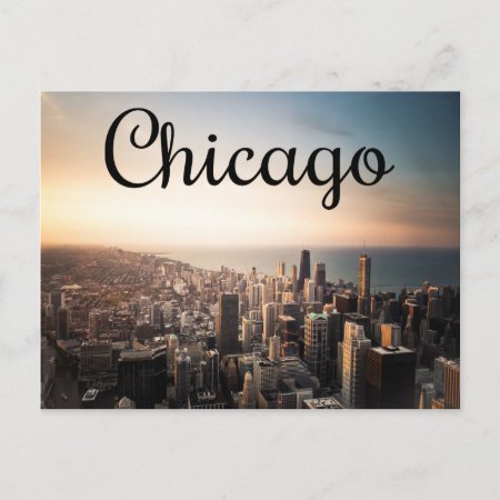 Chicago Illinois ( Il ) United States, America Usa Postcard