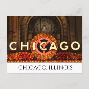 Chicago  Illinois ( Il )  United States Usa Postcard by merrydestinations at Zazzle