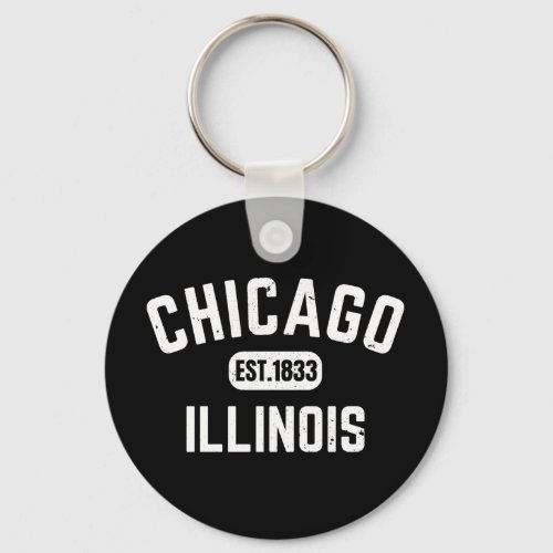 Chicago Illinois Keychain