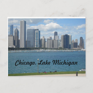 Chicago, Illinois lakefront Postcard