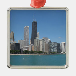 Chicago, Illinois Metal Ornament