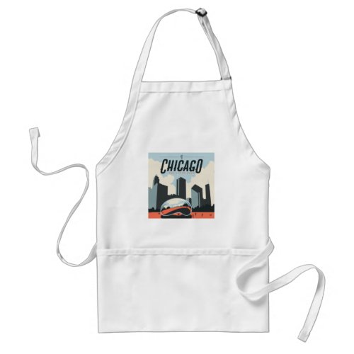 Chicago Illinois  Millennium Park Adult Apron