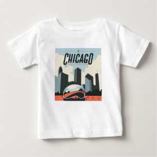 Chicago, Illinois Millennium Park Baby T-Shirt