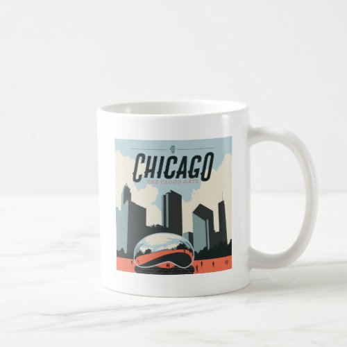 Chicago Illinois  Millennium Park Coffee Mug