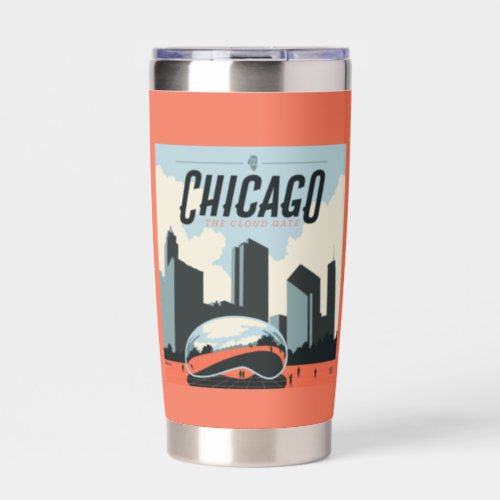 Chicago Illinois  Millennium Park Insulated Tumbler