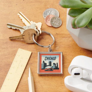 Chicago, Illinois   Millennium Park Keychain