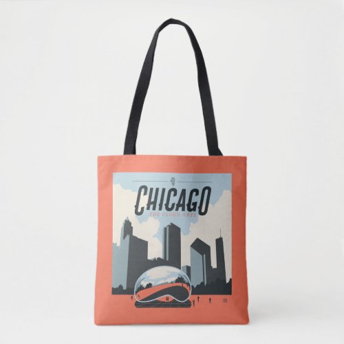 Chicago Illinois  Millennium Park Tote Bag